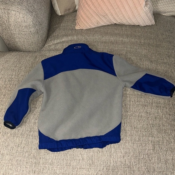 Champion size 2T Blue and Gray Fleece Jacket - Picture 3 of 5